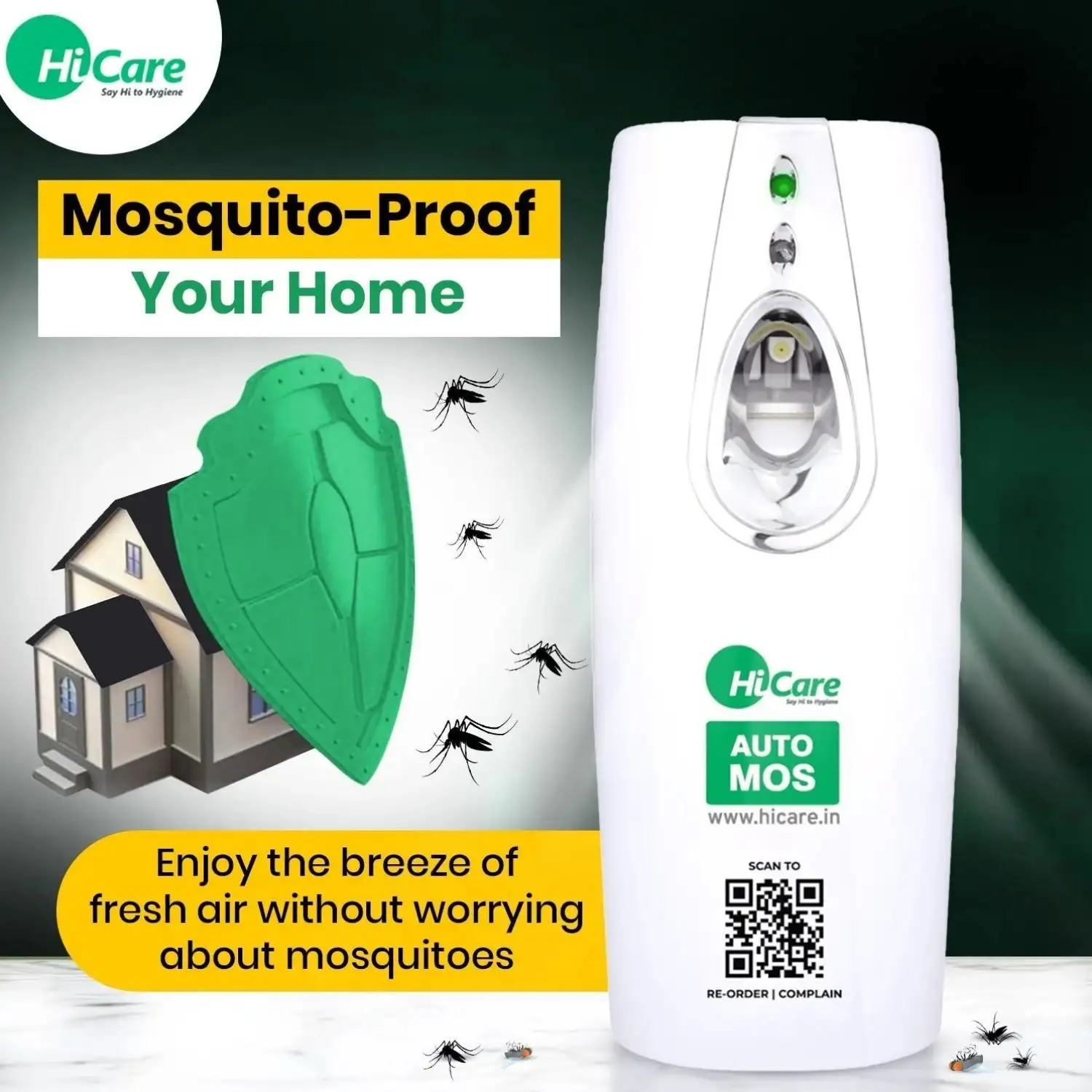 AutoMos Dispenser: Automatic Mosquito Repeller Machine | Pack of 1 - Image 4