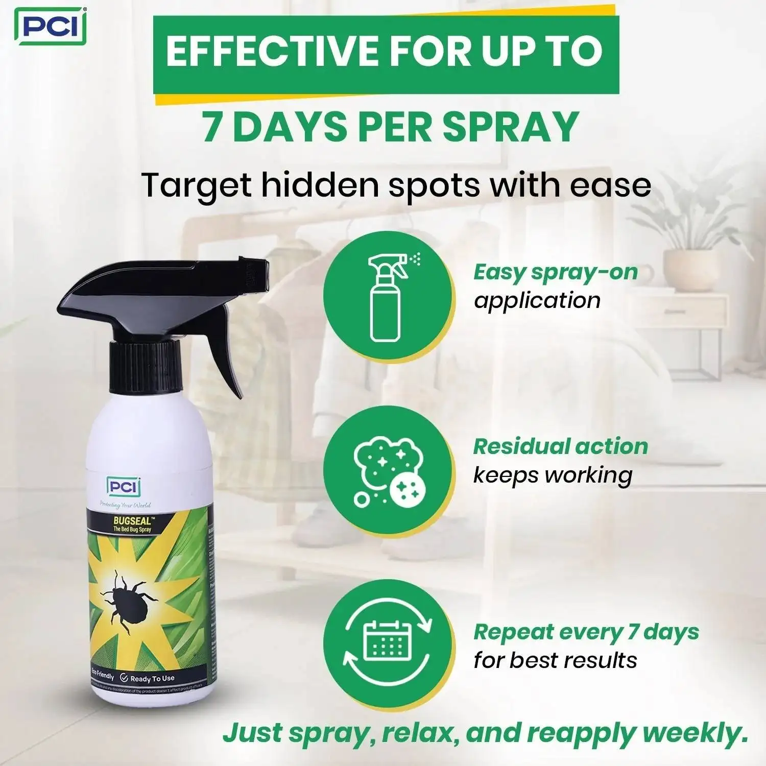 Bug Seal Bed Bug Spray Pack of 2 x 250ml | Bed Bugs Killer Spray - Image 5