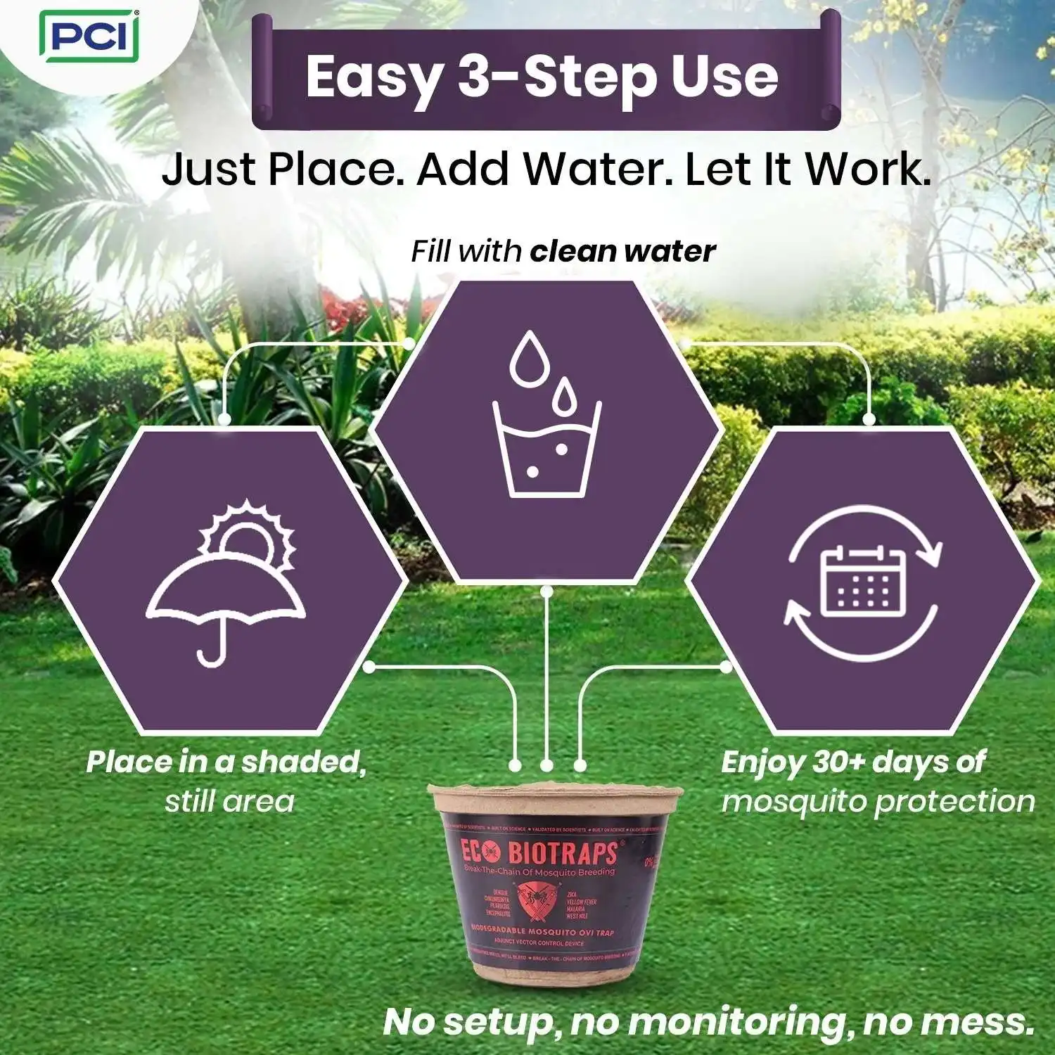 EcoBioTrap Pack of 4 | Eco-Friendly Mosquito Control - Image 5