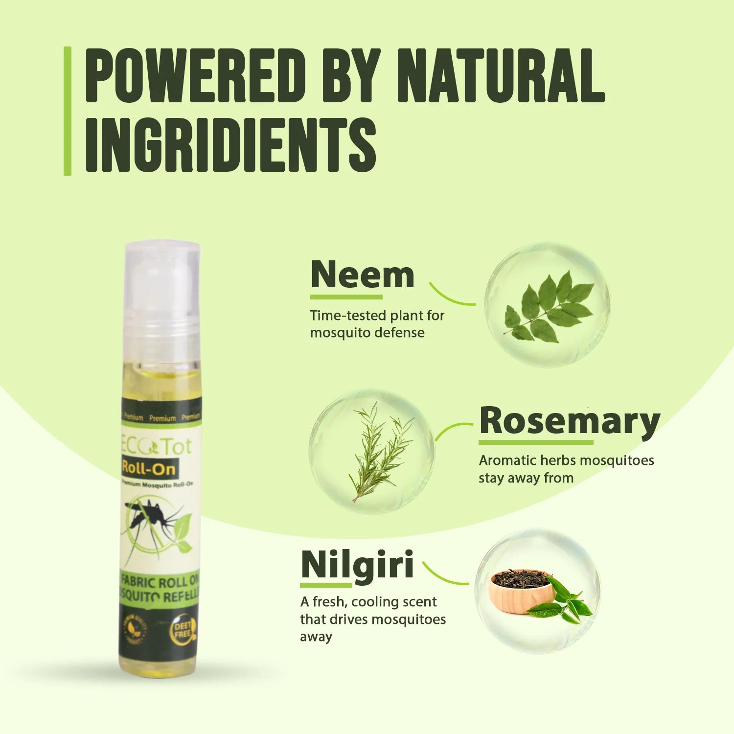 EcoTot Mosquito Repellent Roll-On – 100% Natural & Safe for Kids | 8-Hour Protection | Non-Staining, DEET-Free Formula | Travel-Friendly Personal Use Roll-On – 10ml (Pack of 2) - Image 4