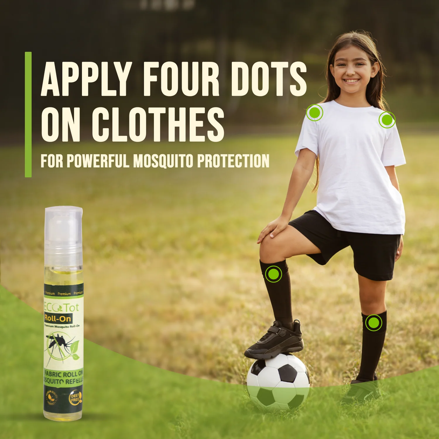 EcoTot Mosquito Repellent Roll-On – 100% Natural & Safe for Kids | 8-Hour Protection | Non-Staining, DEET-Free Formula | Travel-Friendly Personal Use Roll-On – 10ml (Pack of 2) - Image 6