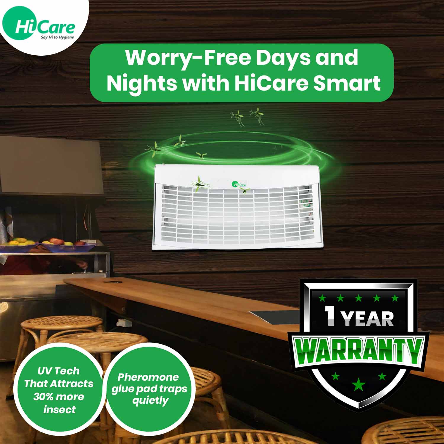 HiCare Smart Fly & Insect Catcher - Image 3