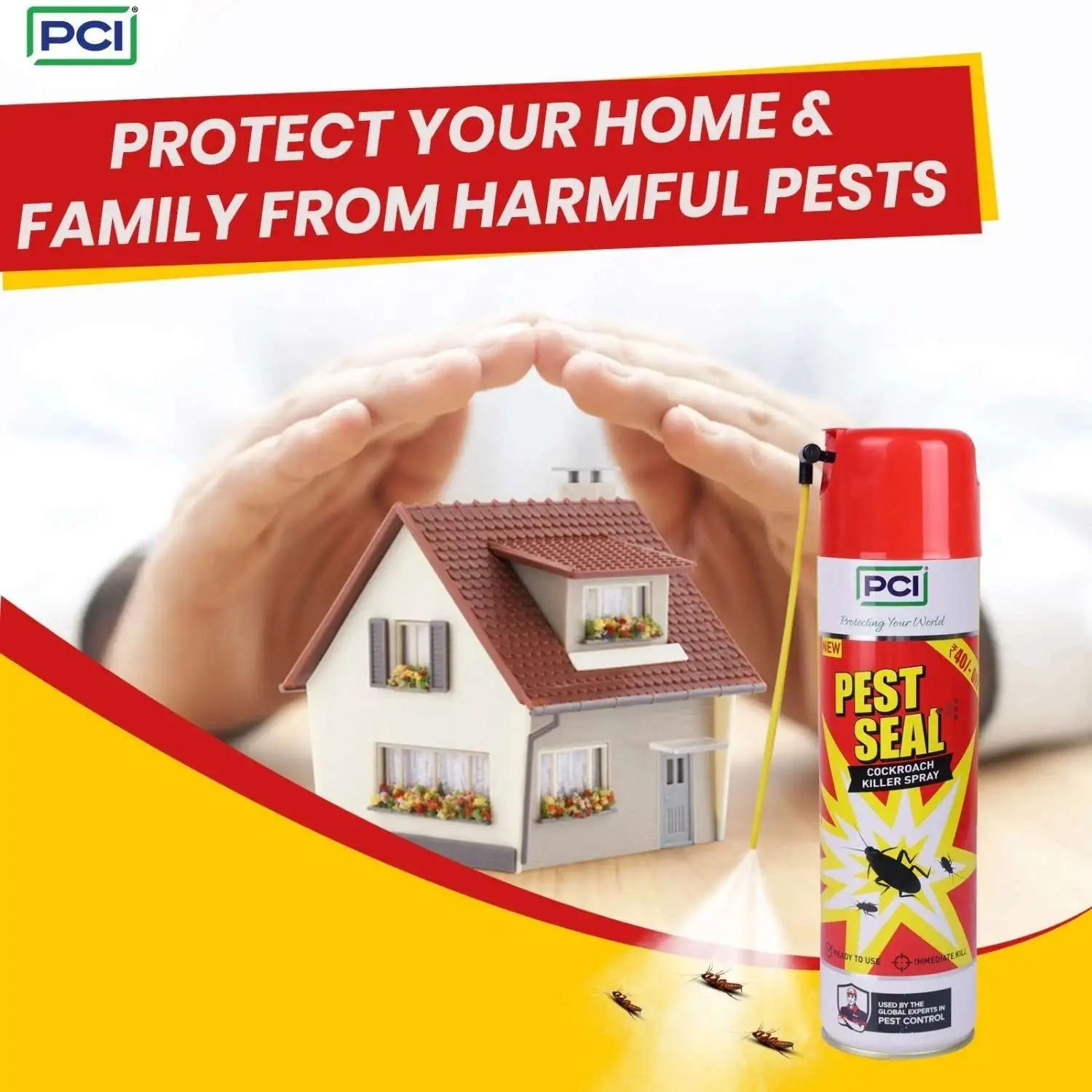 Pest Seal Cockroach Spray Pack of 2 | DIY Cockroach Killer Spray - Image 6