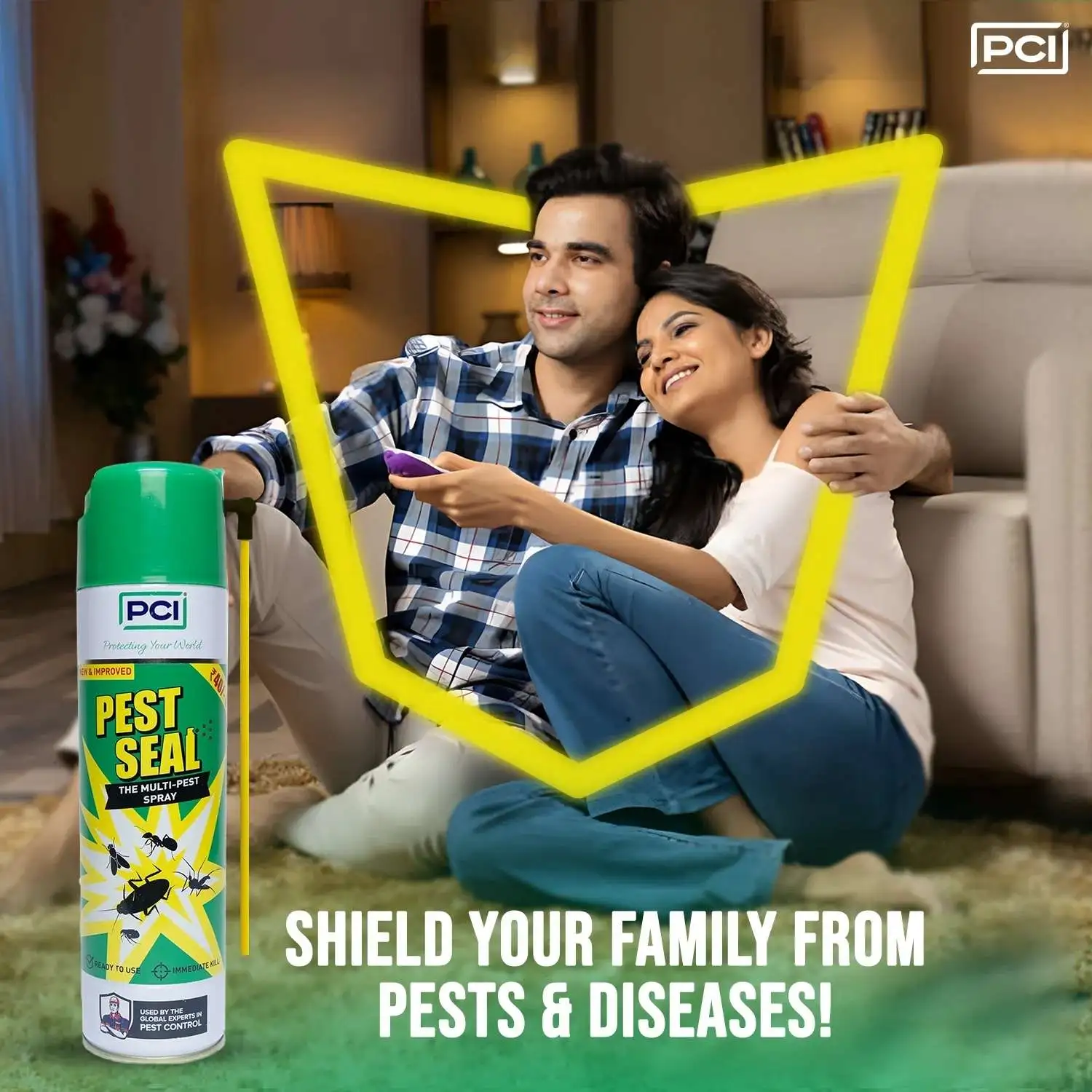 Pest Seal Multi Insect Spray 400 ml & Pest Seal Cockroach Killer Spray 200 ml : Combo Pack - Image 5
