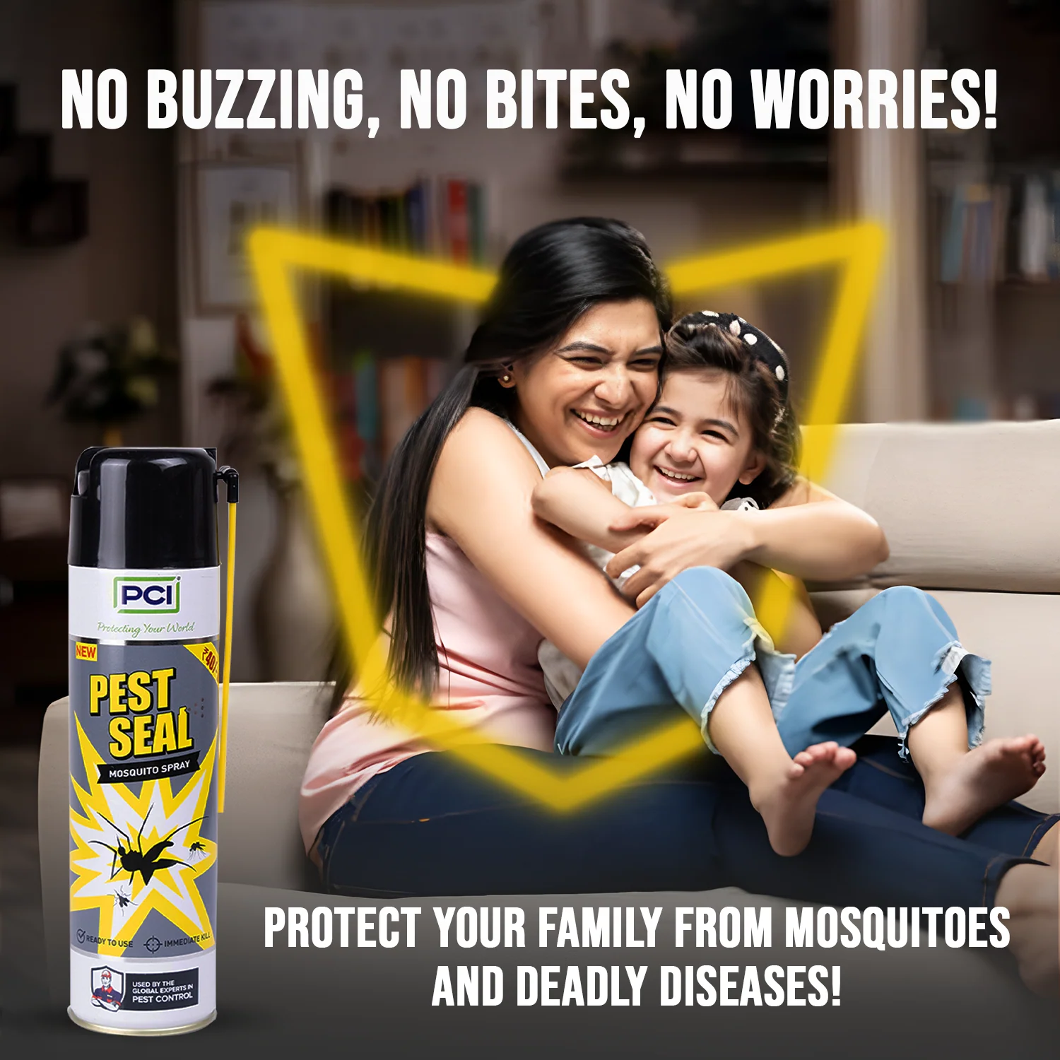 Pest Seal Mosquito Spray - 425ml - Pack of 1 - Image 7