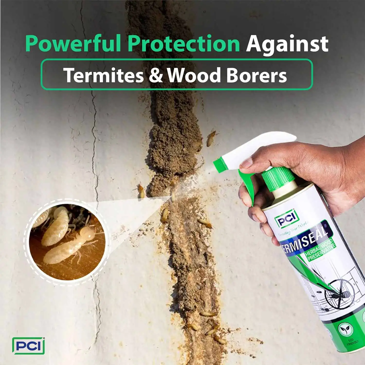 Termiseal Herbal Wood Preservative Spray 500ml Pack of 2 | Home Termite Spray - Image 5